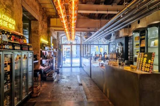Interior de la Fàbrica Moritz Barcelona
